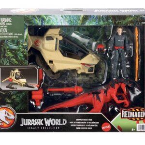 Mattel Jurassic World Legacy Collection Reimagined Chopper Chase Pack NEW
